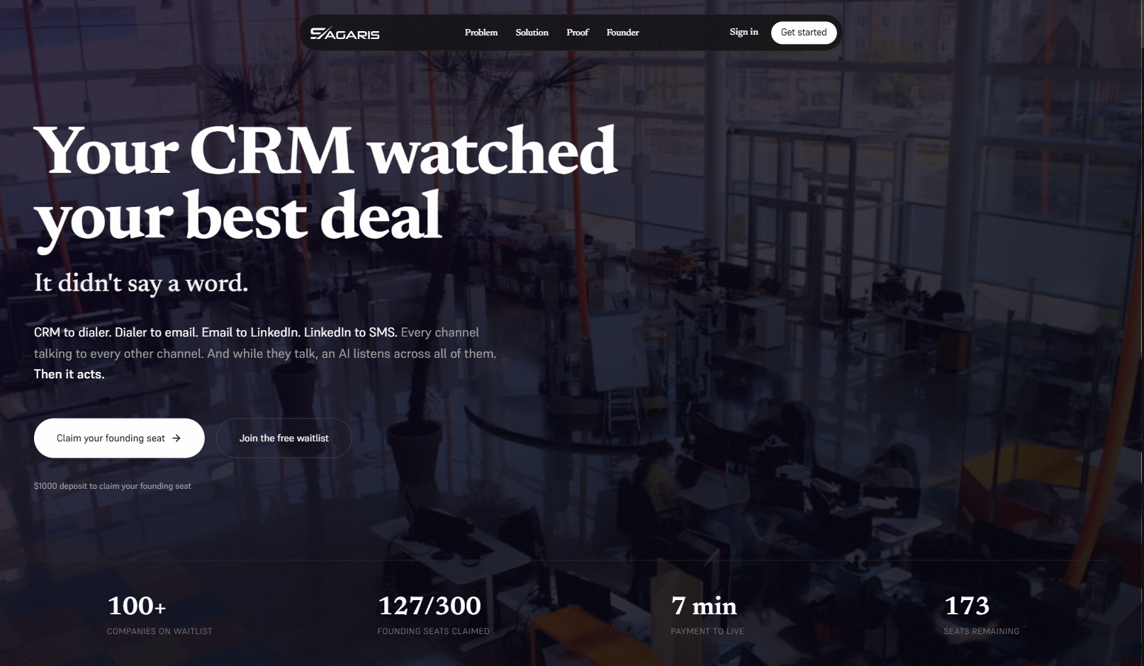 SAGARIS — product interface